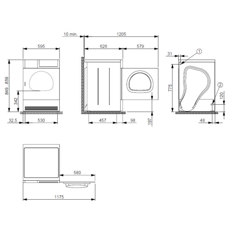 Classic Collection Dryers Dimensions.jpg