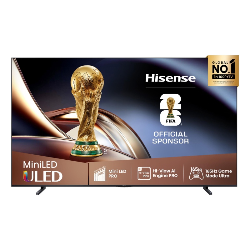 100" 4K ULED Mini LED Smart teler HISENSE 100U8Q