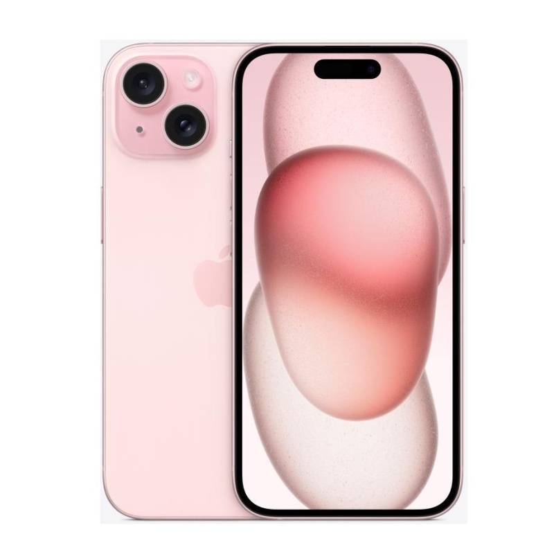 Mobile phone APPLE IPHONE 15, 128GB, pink, MTP13