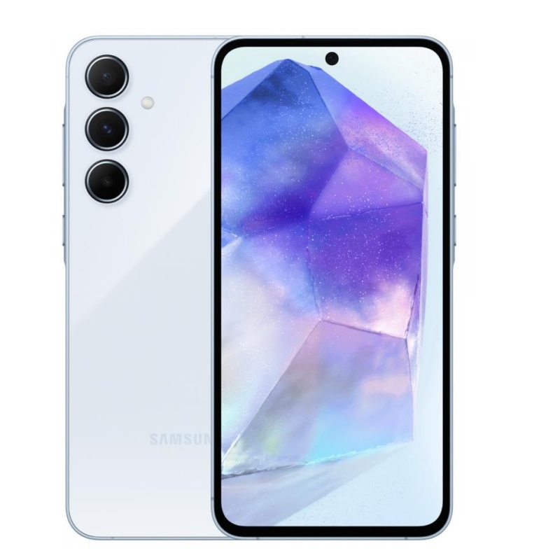 Smartphone SAMSUNG GALAXY A55, 5G, 128GB, ICEBLUE, SM-A556B
