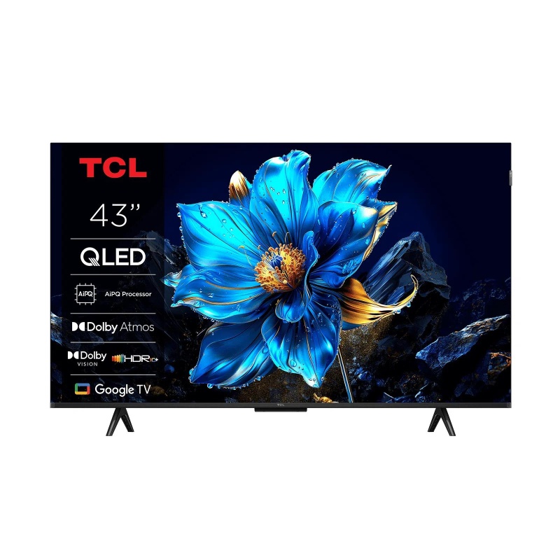 43" 4K QLED Smart Google TV TCL 43T69C