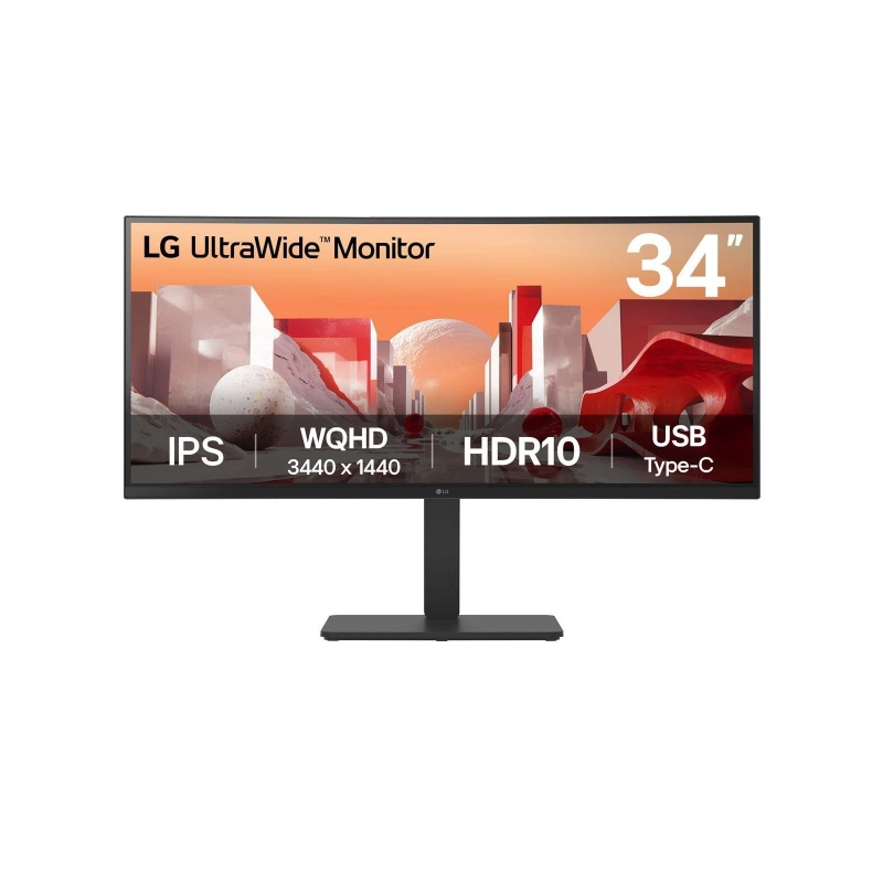34" LCD monitor LG 34BA75QE-B