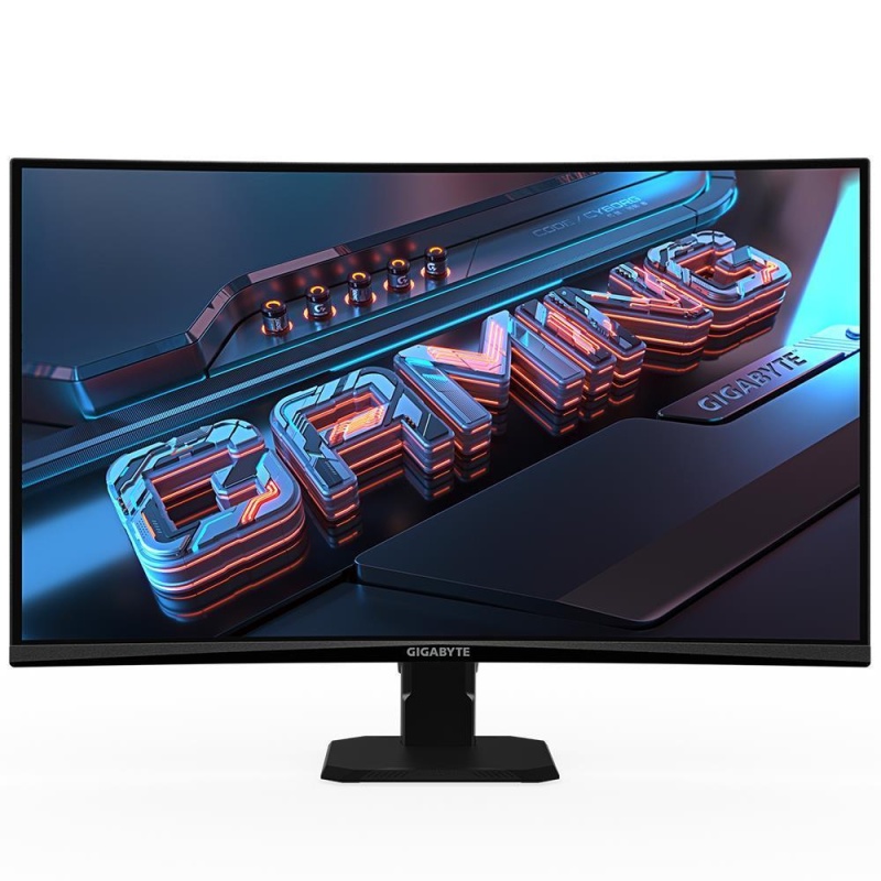 LCD Monitor GIGABYTE GS27QC EK, 27"/68 cm, Gaming, Curved, Panel VA, 2560x1440, 16:9, 170Hz, 1 ms, GS27QCEK