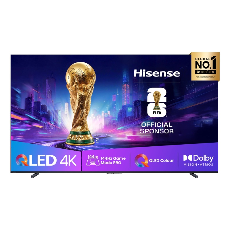 100" 4K QLED Smart teler HISENSE 100E7Q PRO