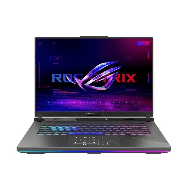Notebook ASUS ROG Strix G16 (2025), Ryzen 9-9955HX, 16", RAM 16GB, SSD 1TB, NVIDIA GeForce RTX 5070 Ti, ENG, W11 Home