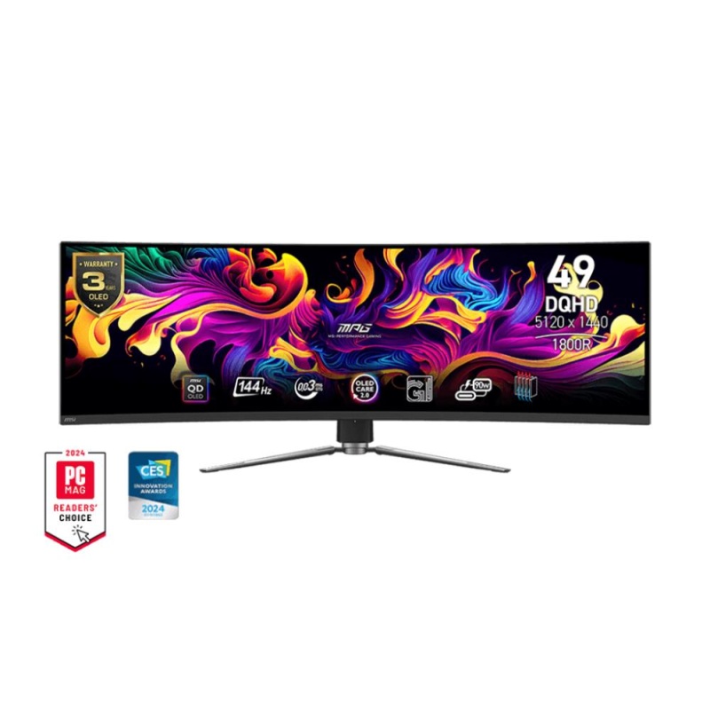 49" QD OLED monitor MSI MPG 491CQP