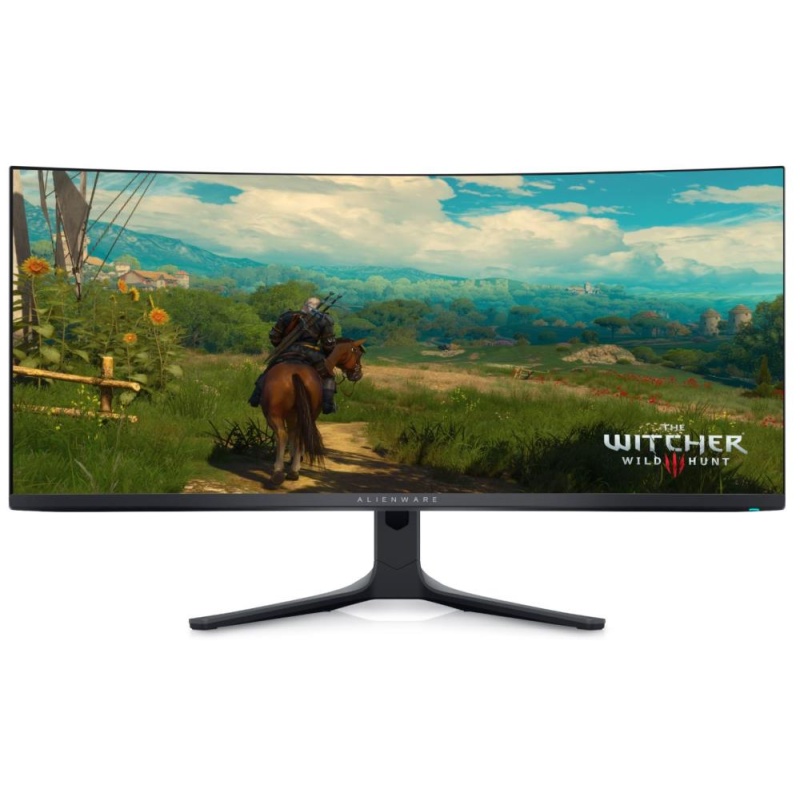 LCD Monitor DELL AW3423DWF, 34"/86 cm, Gaming, Curved, 21 : 9, 3440x1440, 21:9, 0.1 ms, 210-BFRQ