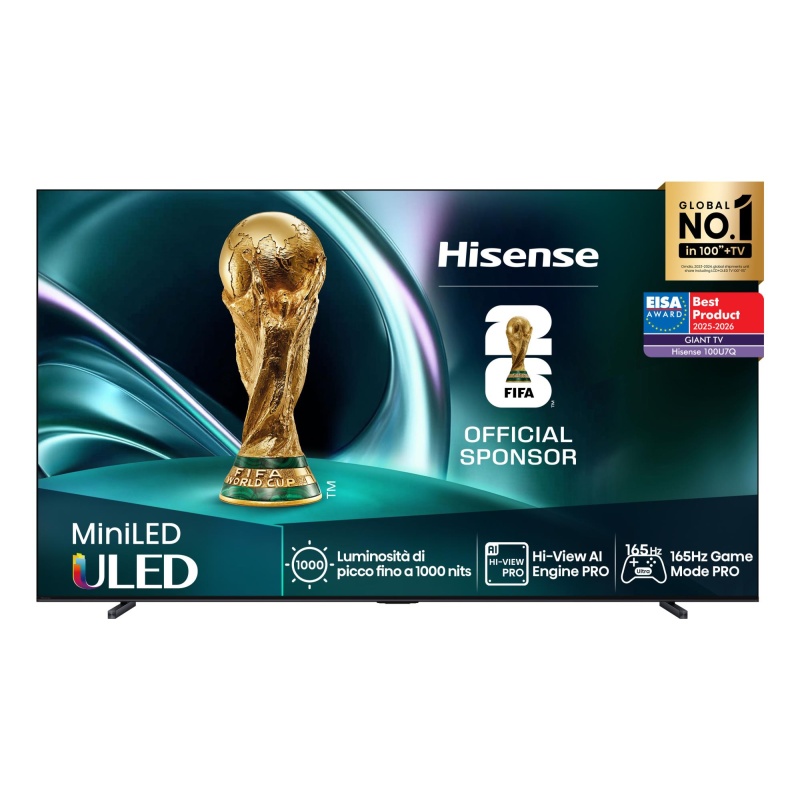 100" 4K ULED Smart TV HISENSE 100U7Q