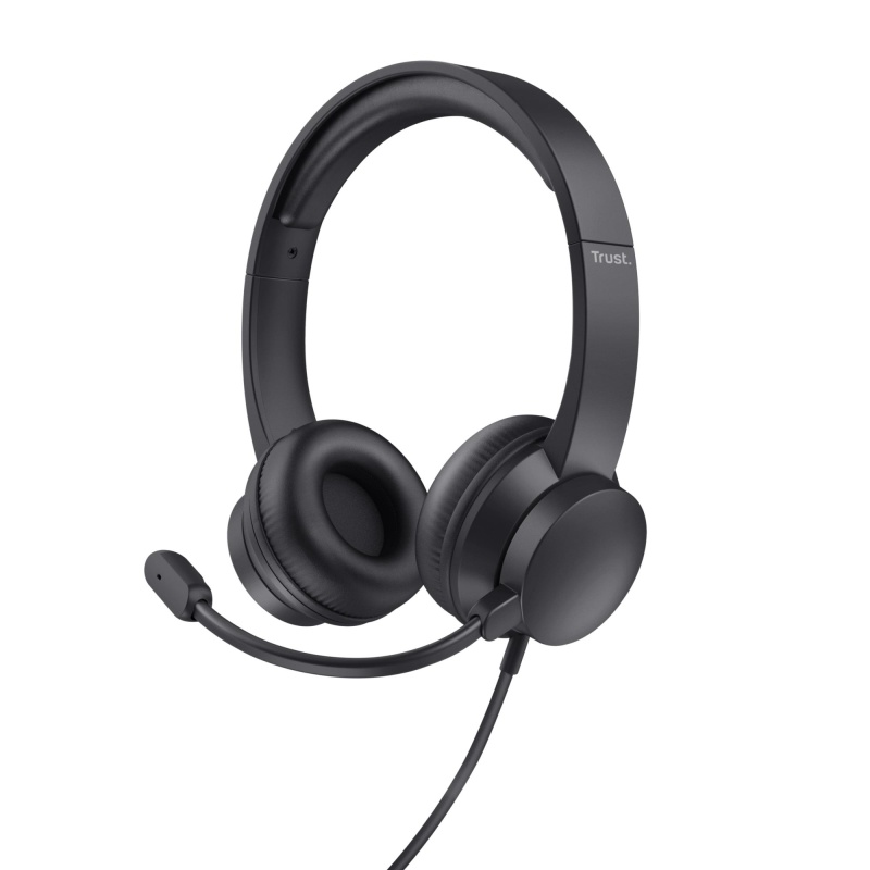 Headphones TRUST HS-201 USB PC 25373