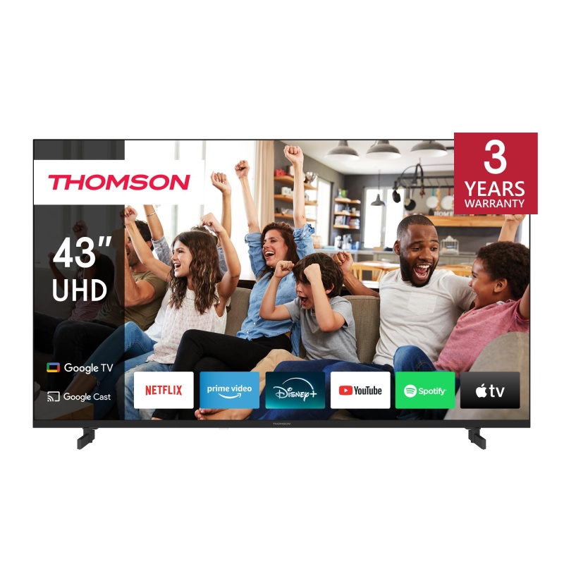 43" 4K LED Smart Google TV THOMSON 43UG4S14