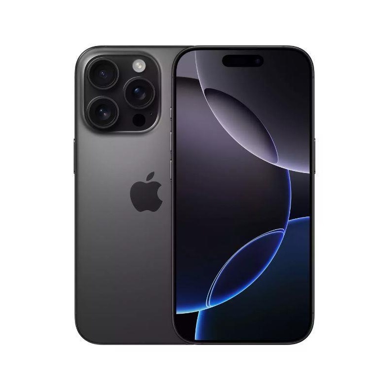 Mobile phone APPLE IPHONE 16 PRO, 128GB, black titan, MYND3