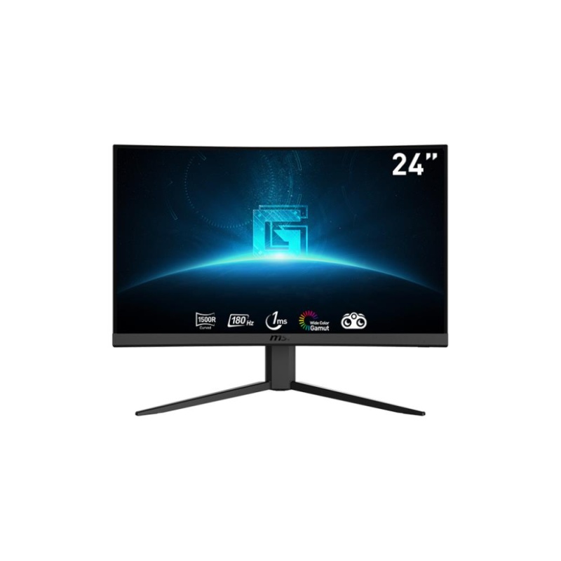 LCD Monitor MSI G24C4E2, 23,6"/60 cm, Business, Curved, Panel VA, 1920x1080, 16:9, 180 Hz, 1 ms