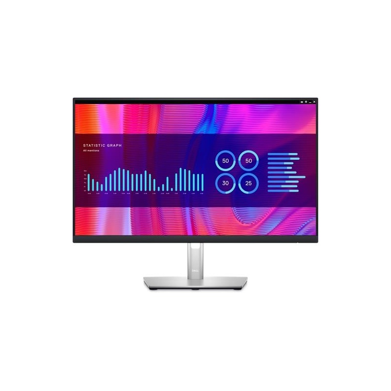 LCD Monitor DELL P2423DE, 23.8"/60 cm, Business, Panel IPS, 2560x1440, 60Hz, 8 ms, 210-BDDW