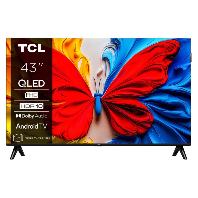 43" 4K QLED Smart Android teler TCL 43V5C