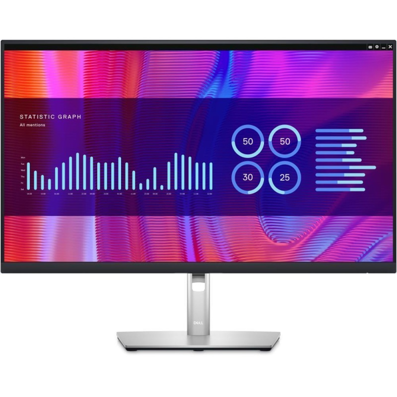 LCD Monitor DELL P2723DE 27"/68 cm, Business, Panel IPS, 2560x1440, 16:9, 8 ms, 210-BDEH_5Y