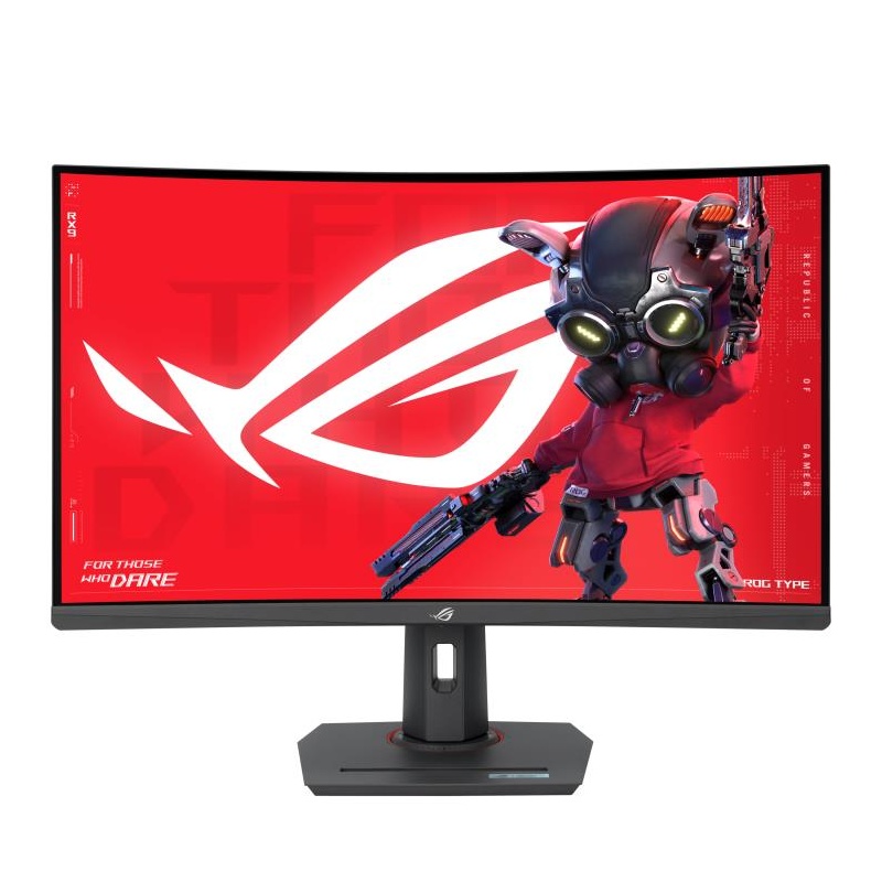 LCD Monitor ASUS ROG Strix XG32WCMS, 31.5"/80 cm, Gaming, Curved, Panel VA, 2560x1440, 16:9, 280Hz, 1 ms, 90LM09X0-B01970