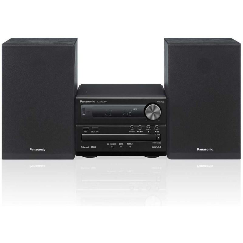 Mikrokeskus PANASONIC SC-PM250EE-K