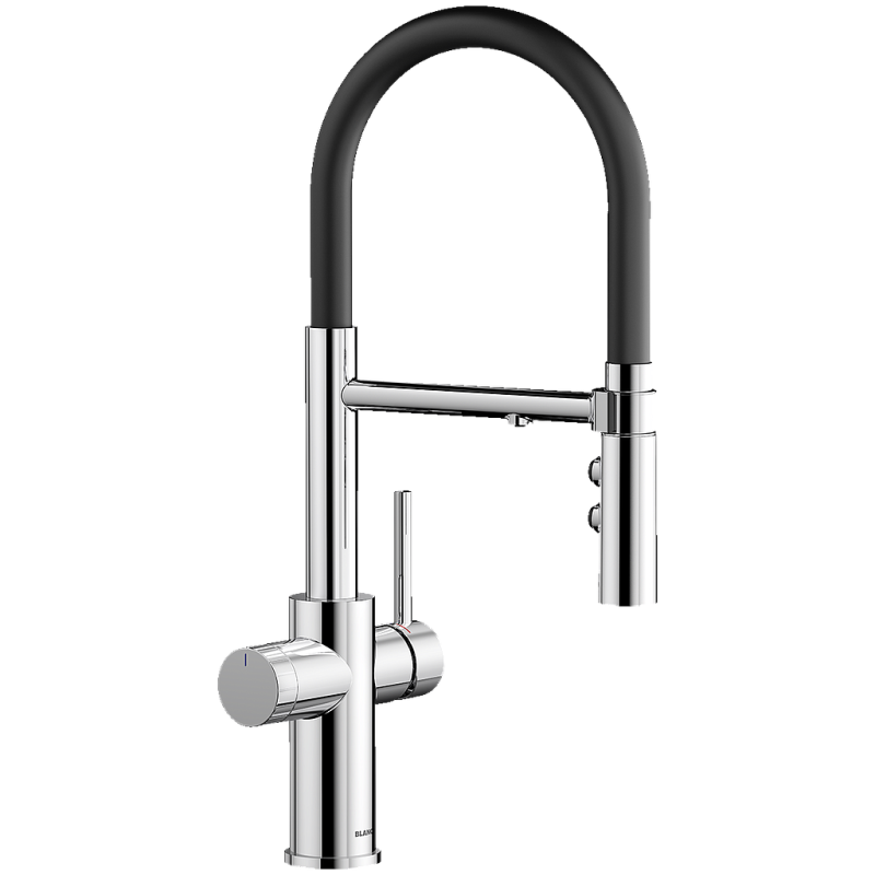 Köögisegisti filtri valmidusega BLANCO CATRIS-S Flexo Chrome