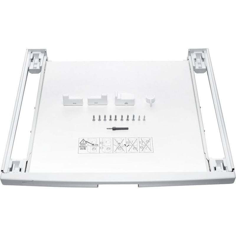 Kuivati virnastuskomplekt väljatõmmatava riiuliga BOSCH WTZ11400