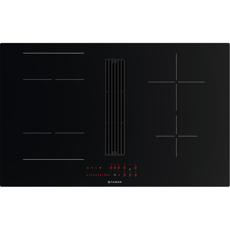 Integreeritav induktsioonpliidiplaat õhupuhastiga FABER HOB GALILEO LINEAR A830