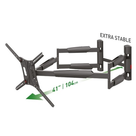 Seinakinnitus Barkan BM466XP (13"-90"), Extra Long