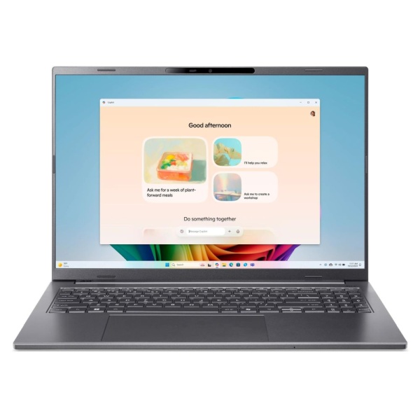 Notebook ACER Aspire 16AI, Qualcomm Snapdragon X1-26-100, 16", RAM 32GB, SSD 1TB, W11 Home