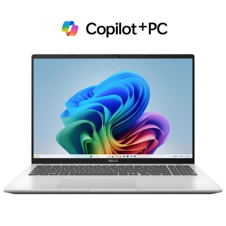 Sülearvuti ASUS VivoBook 16 M1607KA, Ryzen AI 5-340, 16", RAM 16GB, SSD 512GB, EN, W11 Home, Silver