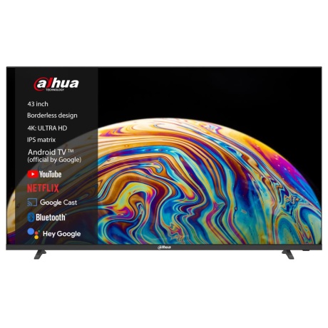 43“ 4K QLED Smart Android teler DAHUA DHI-LTV43-QSD400