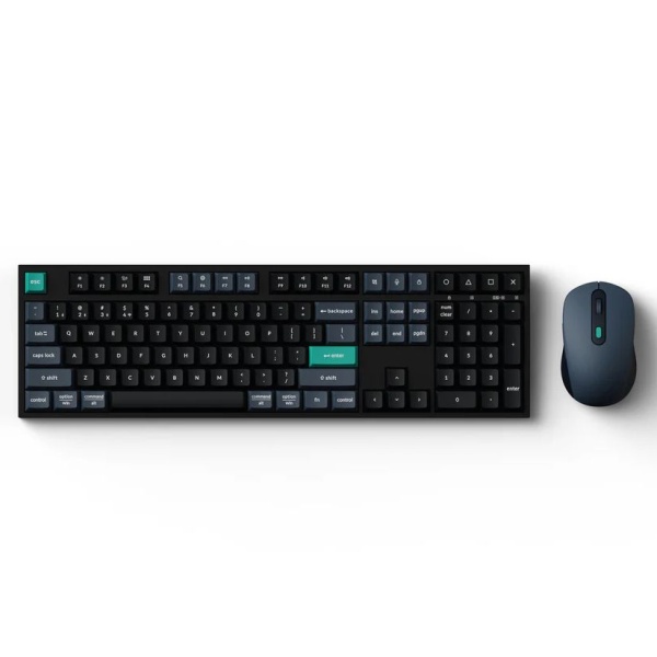Klaviatuur + hiir KEYCHRON WRL COMBO B36+ BM25, must, EN