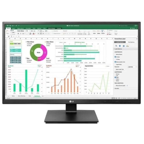 27" 4K LCD monitor LG 27BN55UP-B