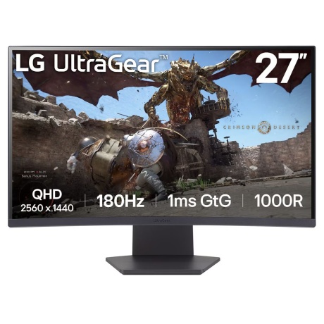 27" QHD LCD monitor LG 27GS60QC-B