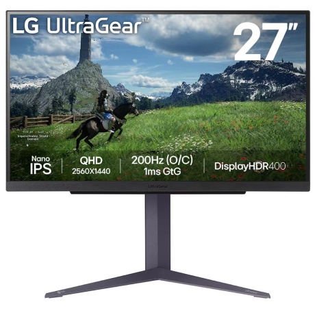 27" QHD LCD monitor LG 27GS85Q-B