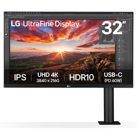 31.5" 4K LCD monitor LG 32UN880K-B