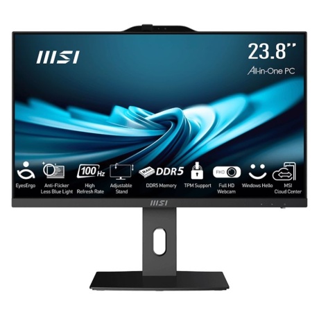 Kõik-ühes lauaarvuti MSI PRO AP241P 14M, Core i5,  23,8", SSD 500GB, PROAP242P14M-892XEU