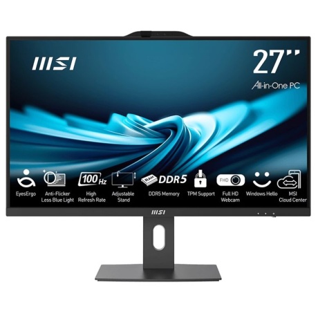 Kõik-ühes lauaarvuti MSI PRO AP272P 14M, Core i7, 27", SSD 1TB, PROAP272P14M-495EU