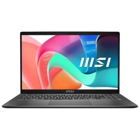Sülearvuti MSI MODERN 15 F1MG, C7-150U, 15,6", RAM 16GB, SSD 512GB, EN, MicroSD, W11 Home, Platinum Gray