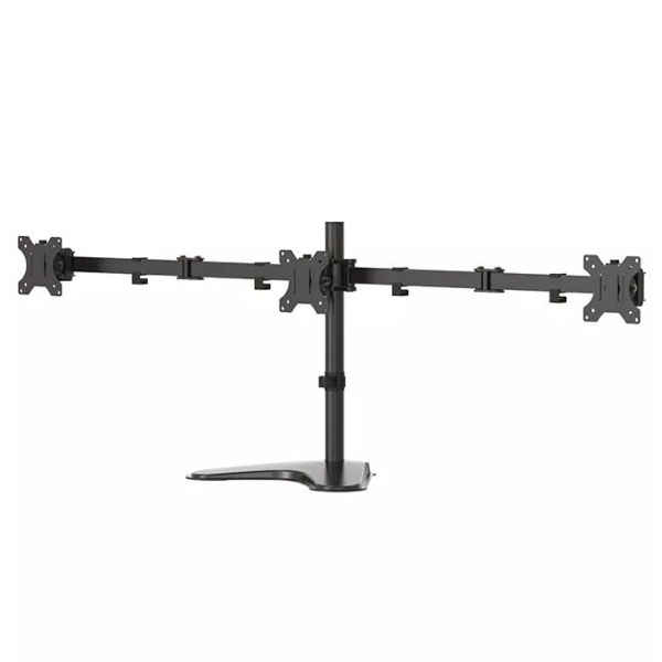 Triple Monitor Desk Mount NEOMOUNTS FPMA-D550D3BLACK (3 x 10"-27")