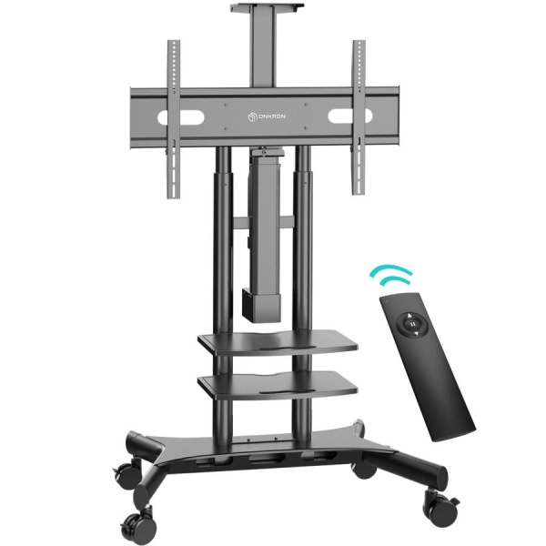 Ekraanialus ratastel, mootoriga 50-86" ONKRON TS1881E-B