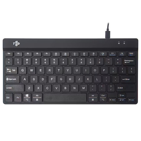 Klaviatuur R-GO TOOLS COMPACT BREAK /ENG BLACK RGOCOUSWDBL