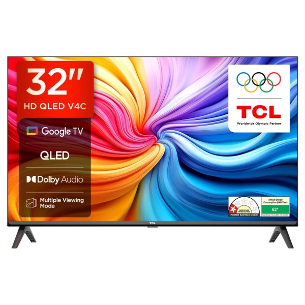32" QLED HD Google TV teler TCL 32V4C