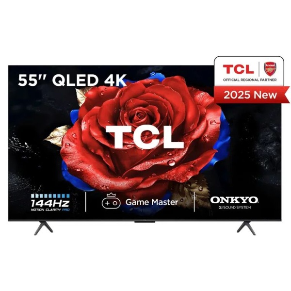 55" 4K QLED Smart Google TV TCL 55T8C