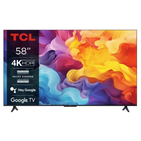 58“ 4K Smart Google TV teler TCL 58V6B
