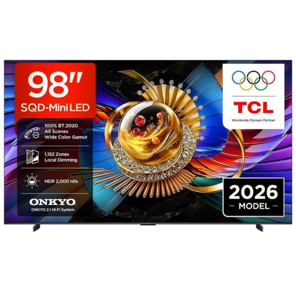 98" 4K QLED Smart Google TV TCL 98Q7DPRO