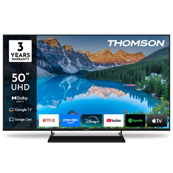 50" 4K LED Smart Google TV teler THOMSON 50UG5X15