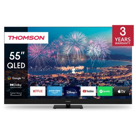55“ 4K QLED Smart Google TV teler THOMSON 55QG6C14