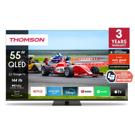 55“ 4K QLED Smart Google TV teler THOMSON 55QG7C14