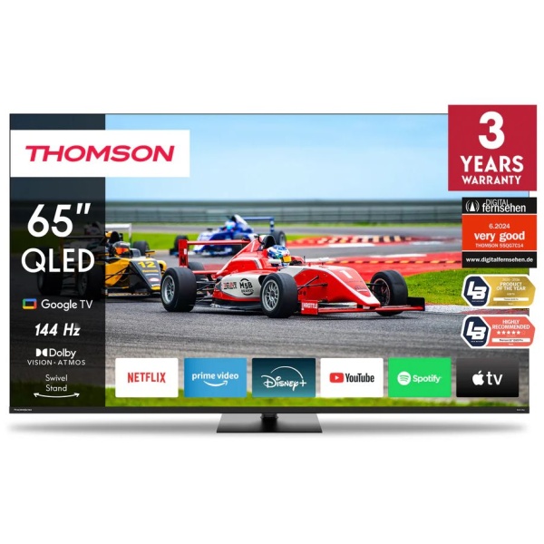 65" 4K Smart Google TV teler THOMSON 65QG7C14