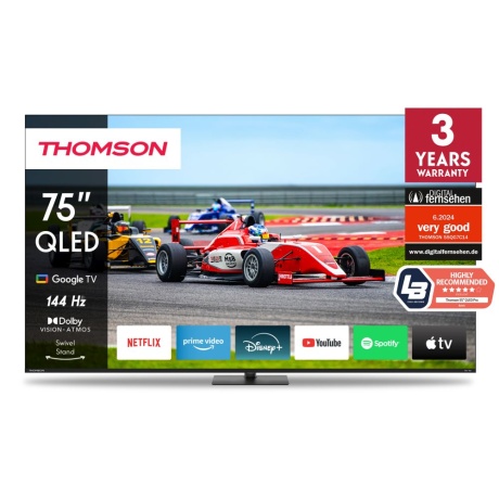 75“ 4K QLED Smart Google TV teler THOMSON 75QG7C14