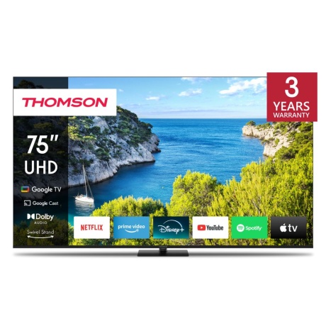 75“ 4K Smart Google TV teler THOMSON 75UG5C14