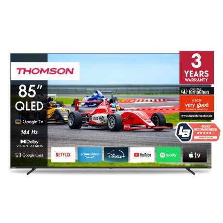 85“ 4K QLED Smart Google TV teler THOMSON 85QG7S14